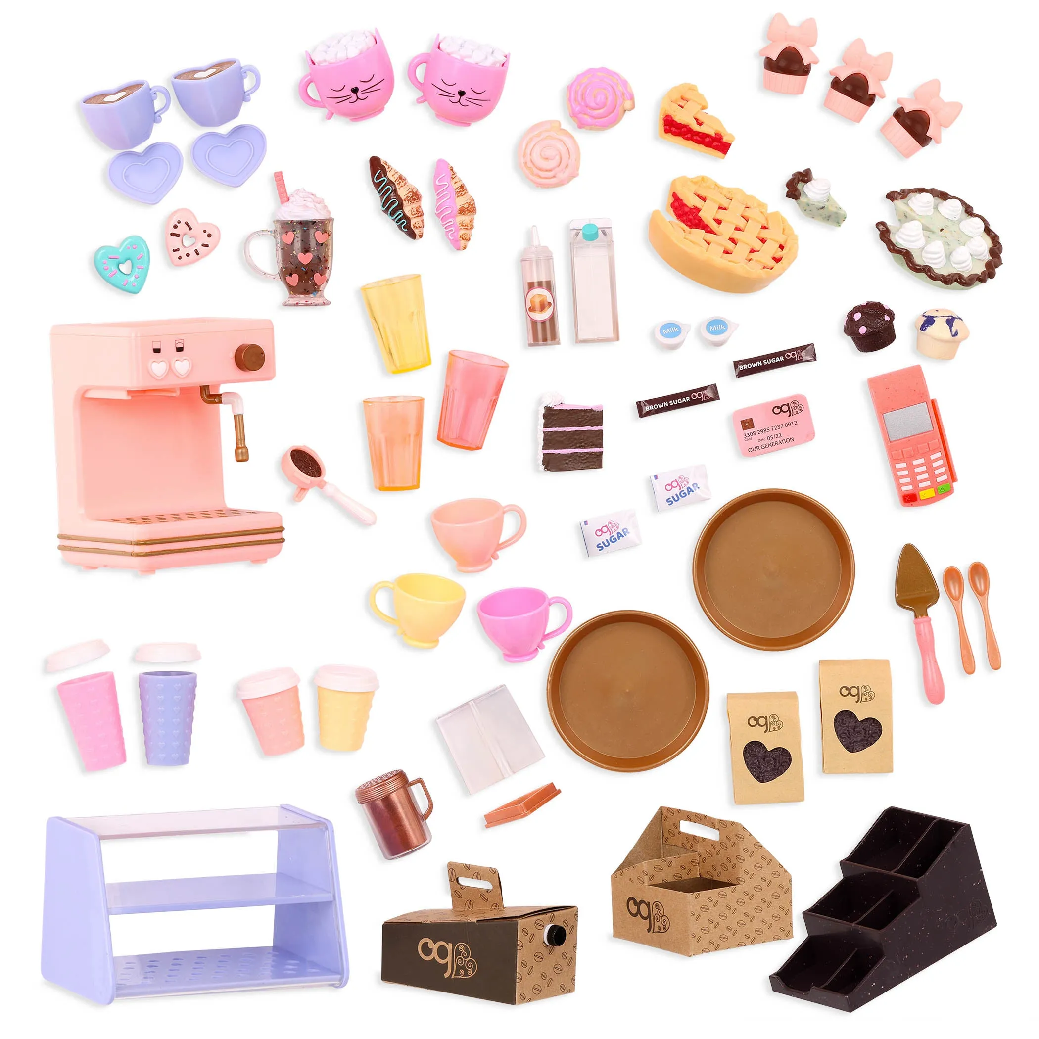 Our Generation Accessory - Coffee Shop Set