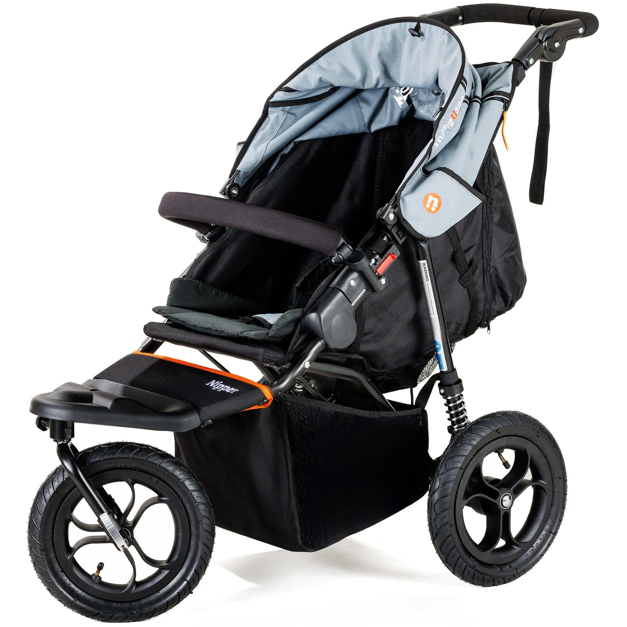 Out n About Nipper Single Essentials Kit in Rock Salt Grey