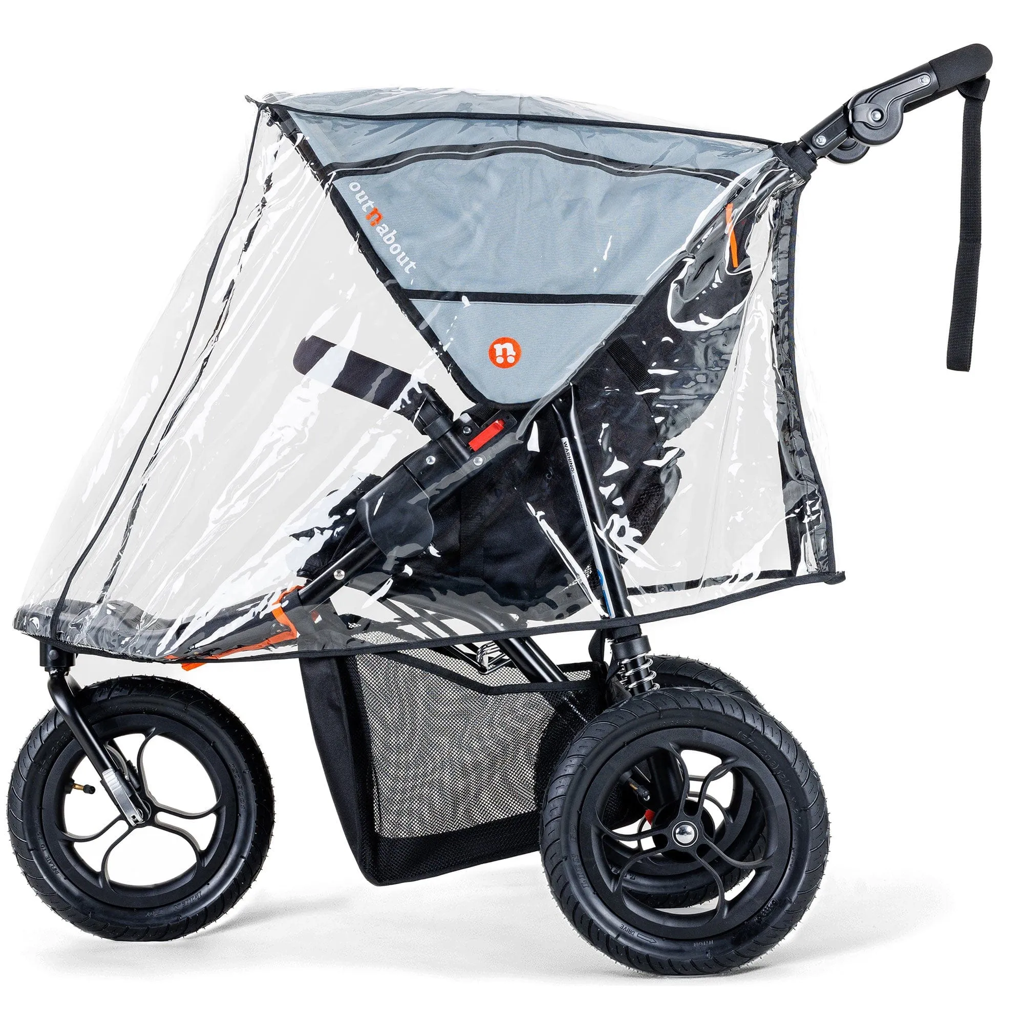 Out n About Nipper Single Essentials Kit in Rock Salt Grey