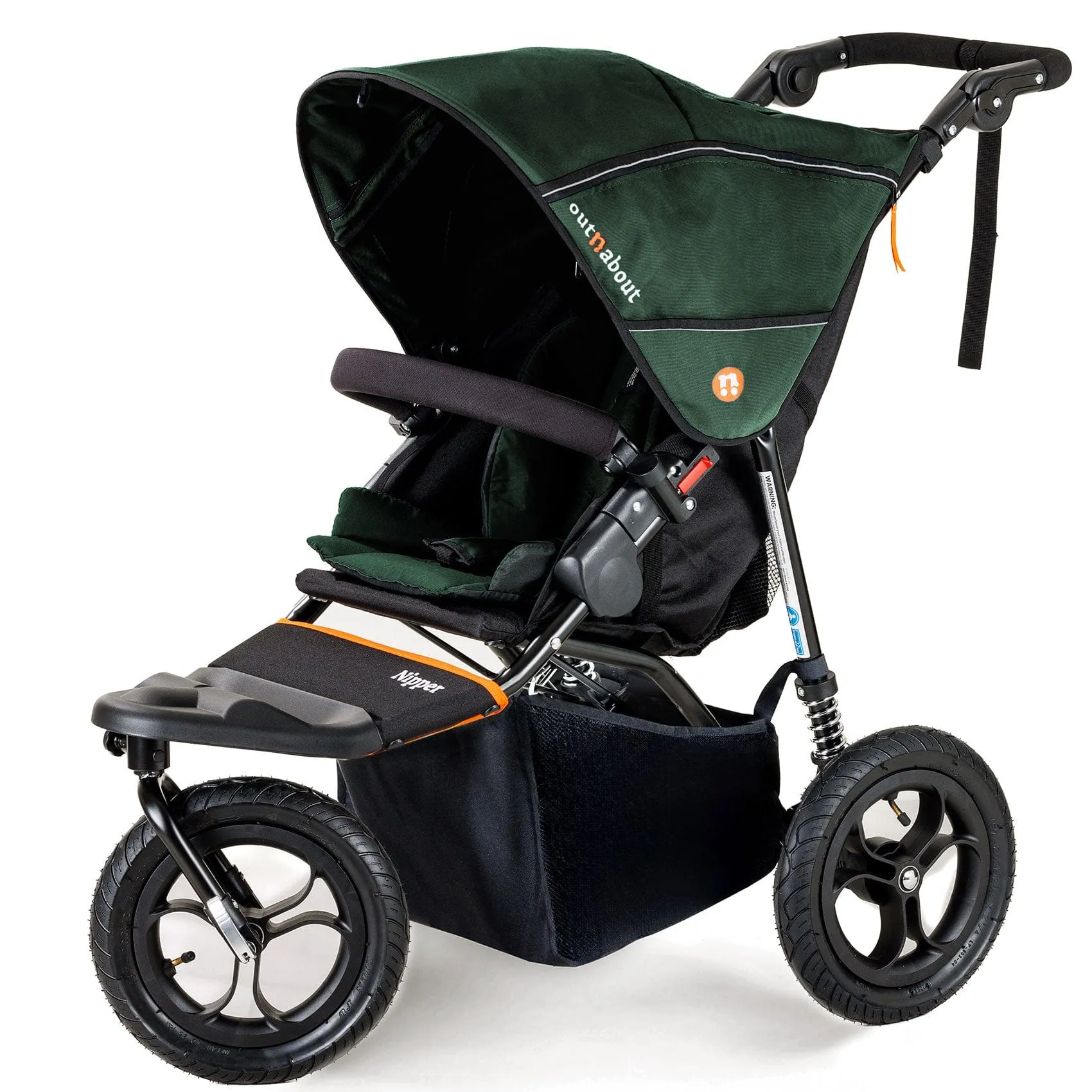 Out n About Nipper Single Maxi-Cosi Essential Bundle in Sycamore Green