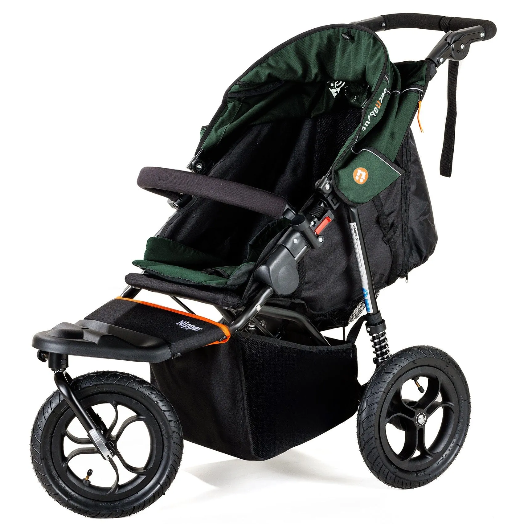 Out n About Nipper Single Maxi-Cosi Essential Bundle in Sycamore Green