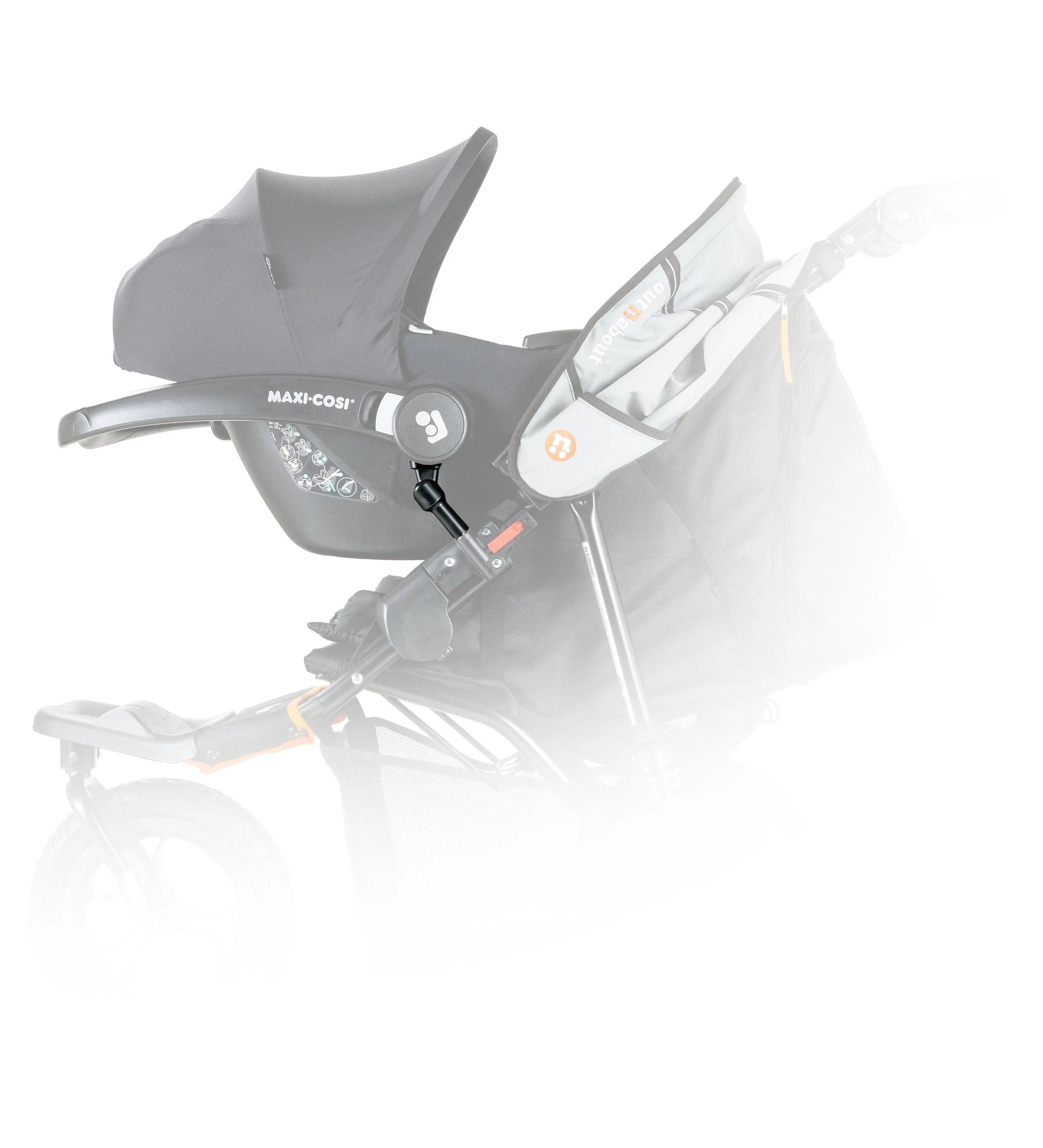 Out n About Nipper Single Maxi-Cosi Essential Bundle in Sycamore Green
