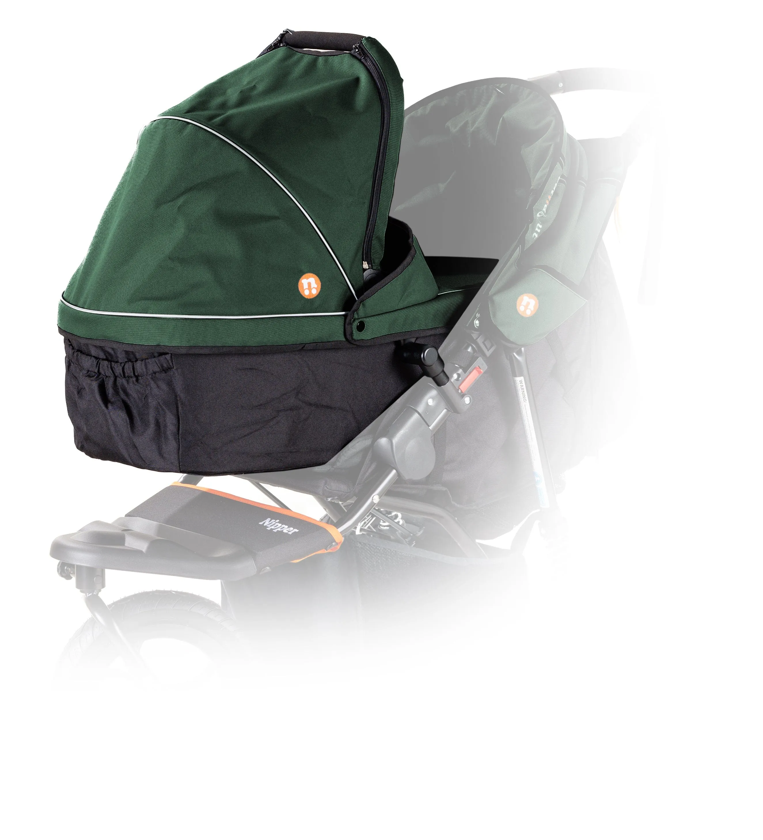 Out n About Nipper Single Maxi-Cosi Essential Bundle in Sycamore Green