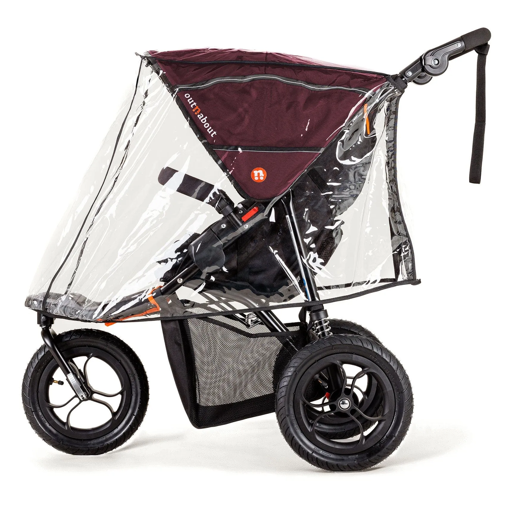 Out n About Nipper Single Ultimate Bundle in Brambleberry Red