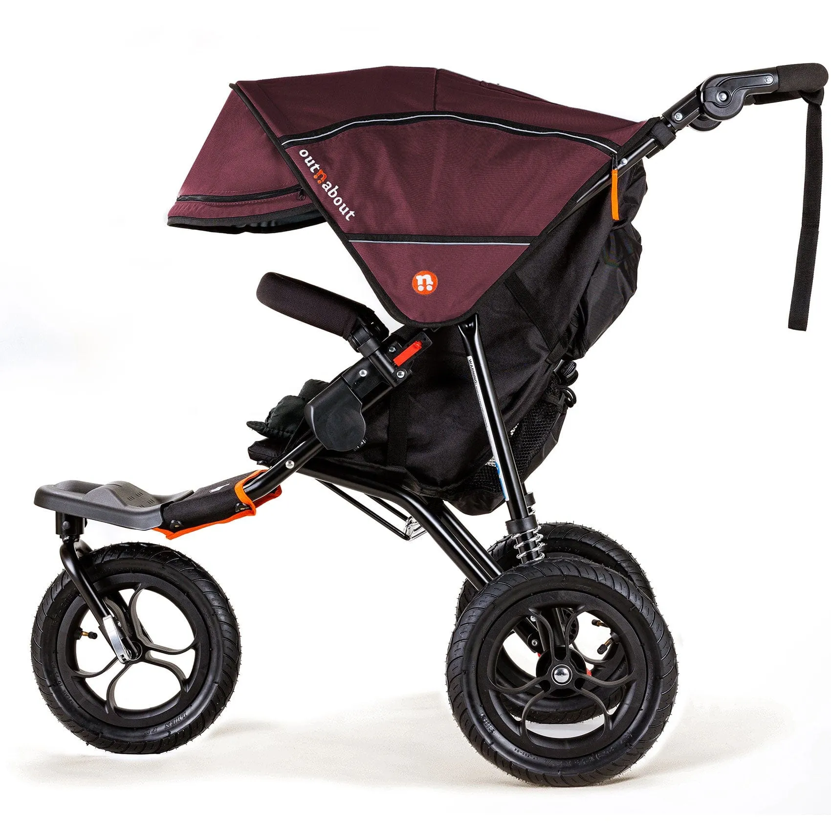 Out n About Nipper Single Ultimate Bundle in Brambleberry Red