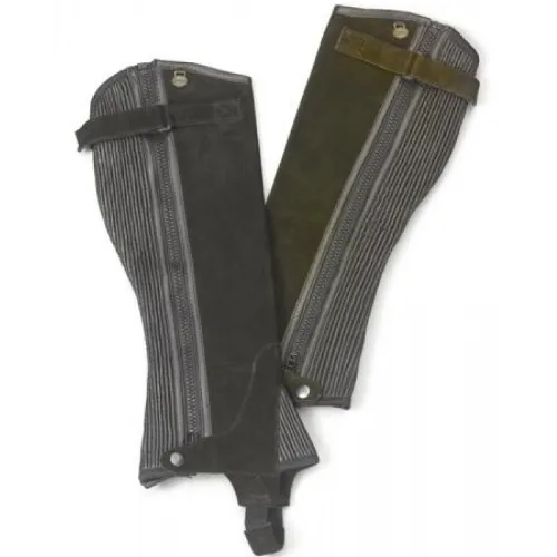 Ovation Children’s Suede Ribbed Half Chaps