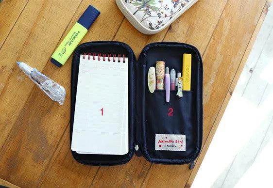 Pencil Pouch By Nathalie Lete - Rabbit
