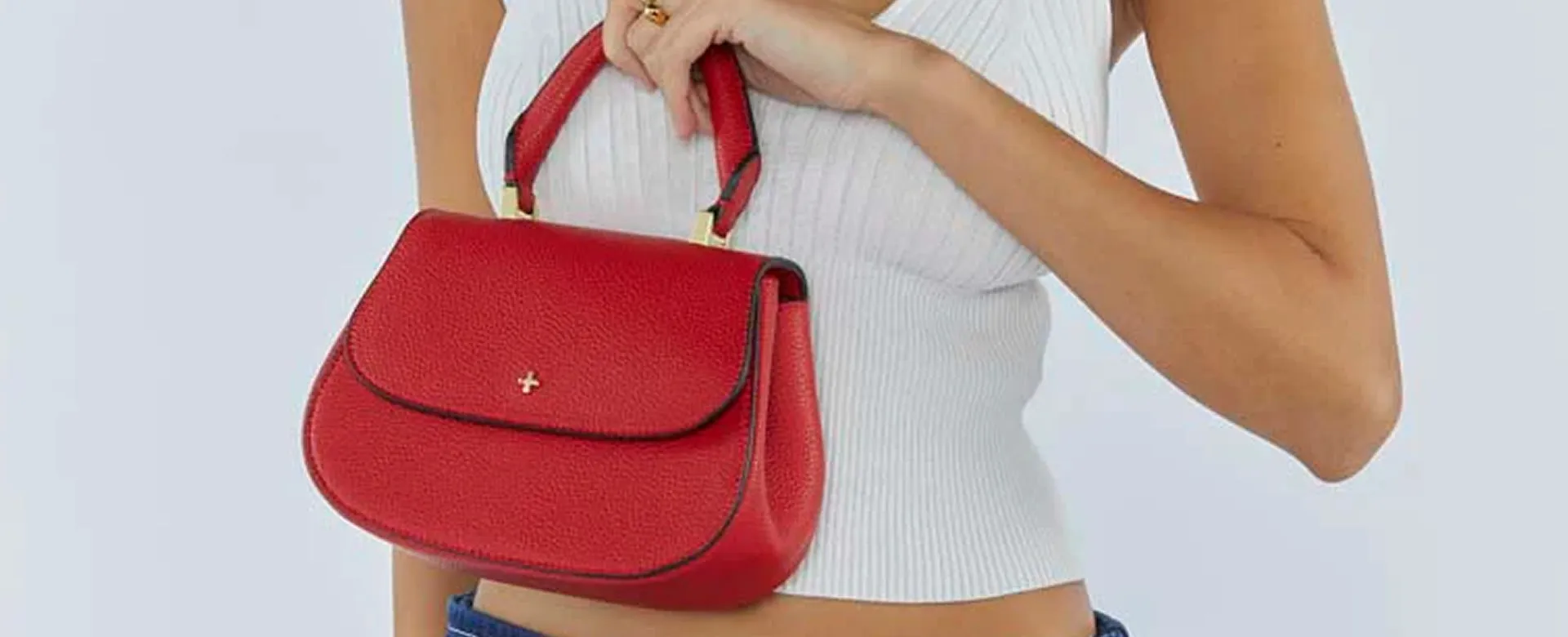 Peta   Jain Amalie Top Handle/ Cross body Bag