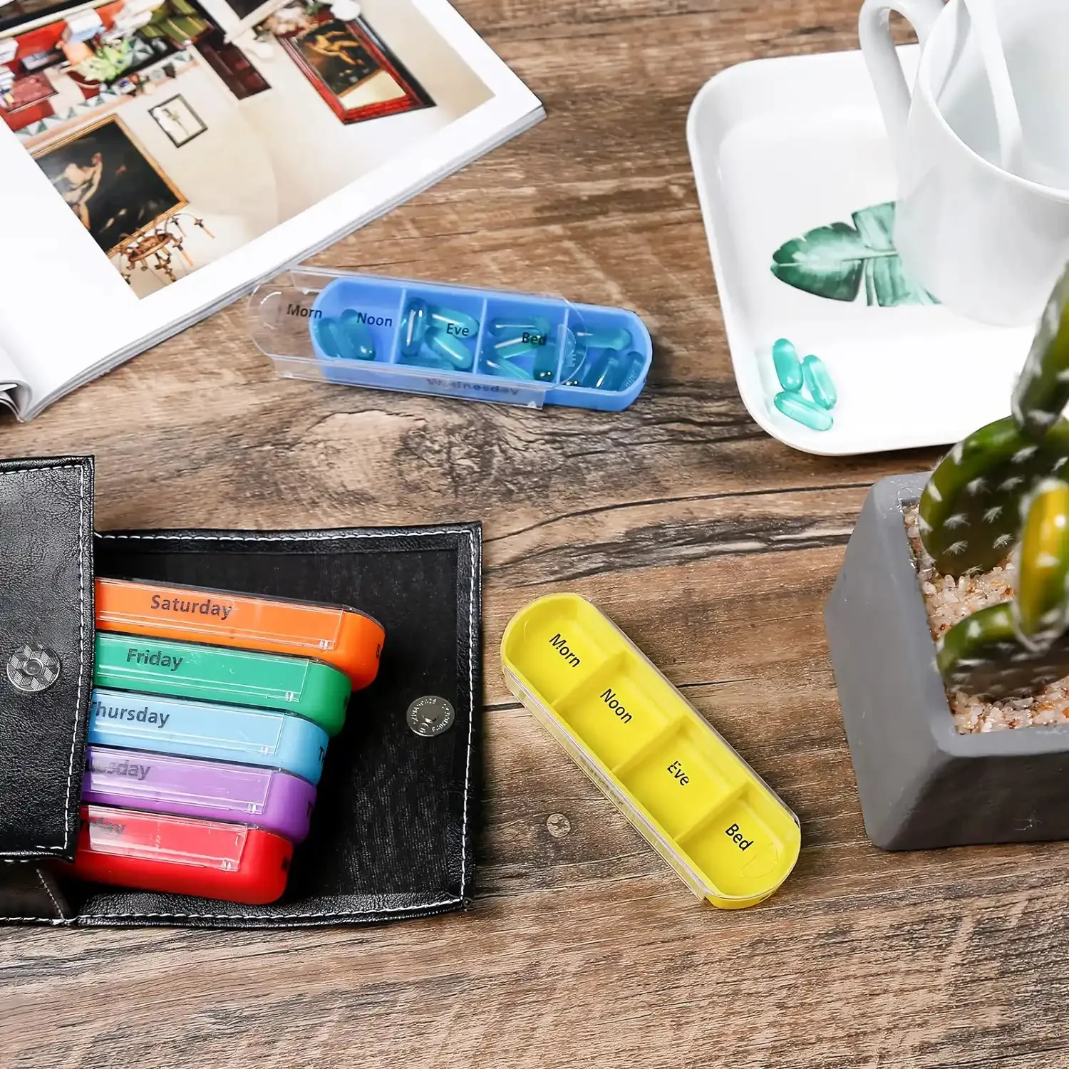 Pill Organizer for Travel