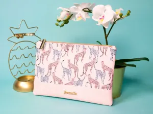 Pink Leopard Pouch