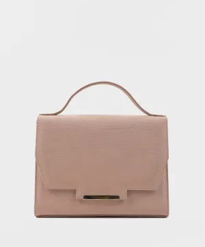 Pink Top Handle Bag