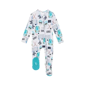 POSH PEANUT- Mayford Footie Zippered One Piece