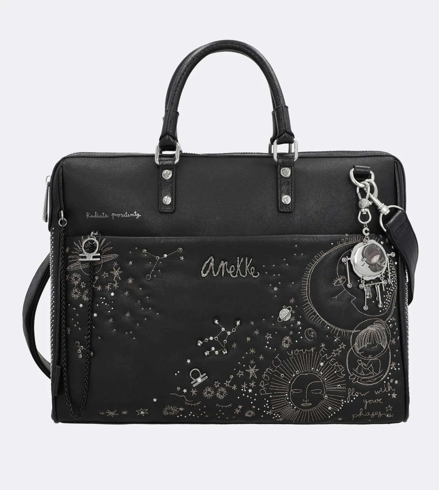 Pretty spirit document case with handles