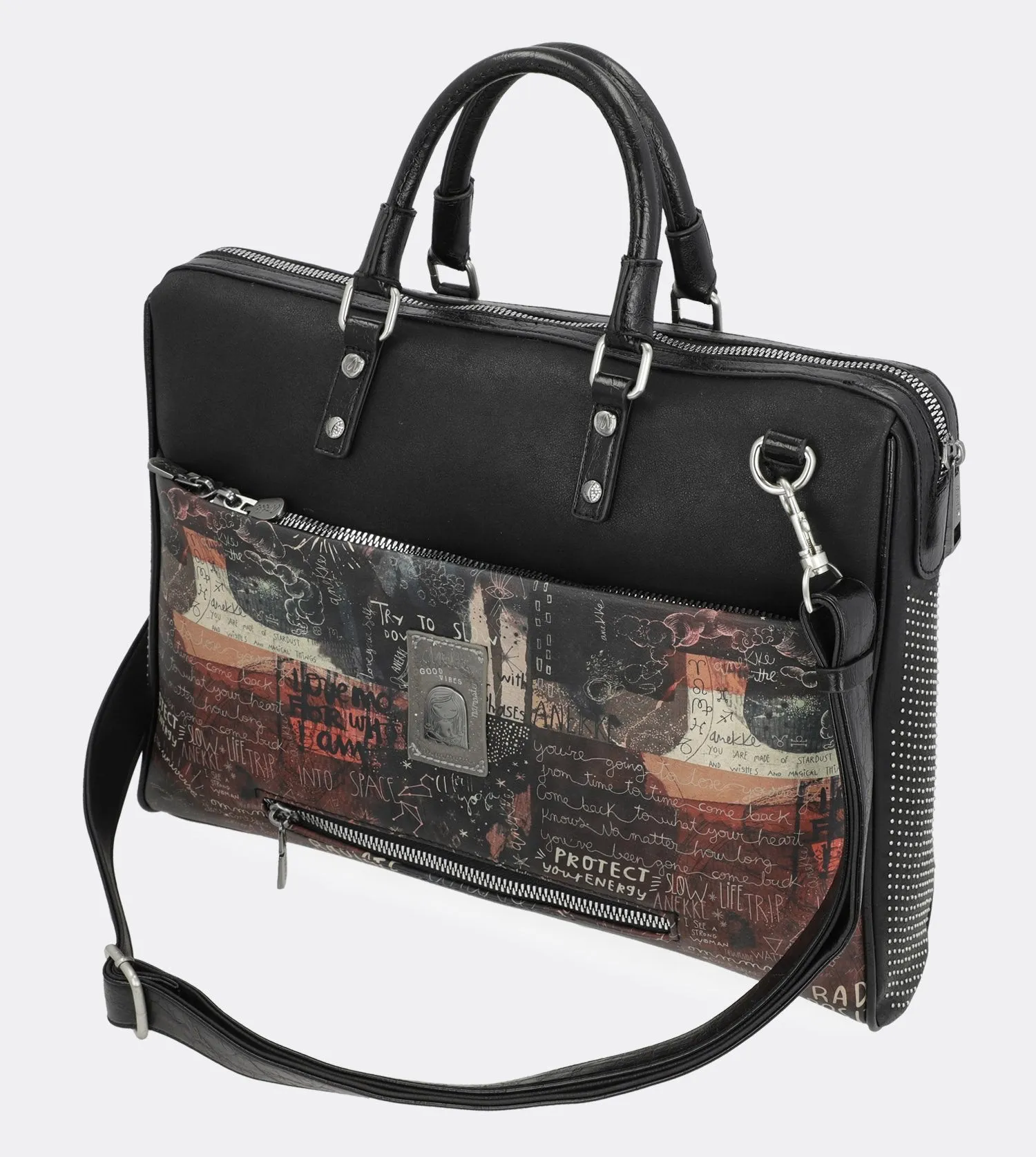 Pretty spirit document case with handles