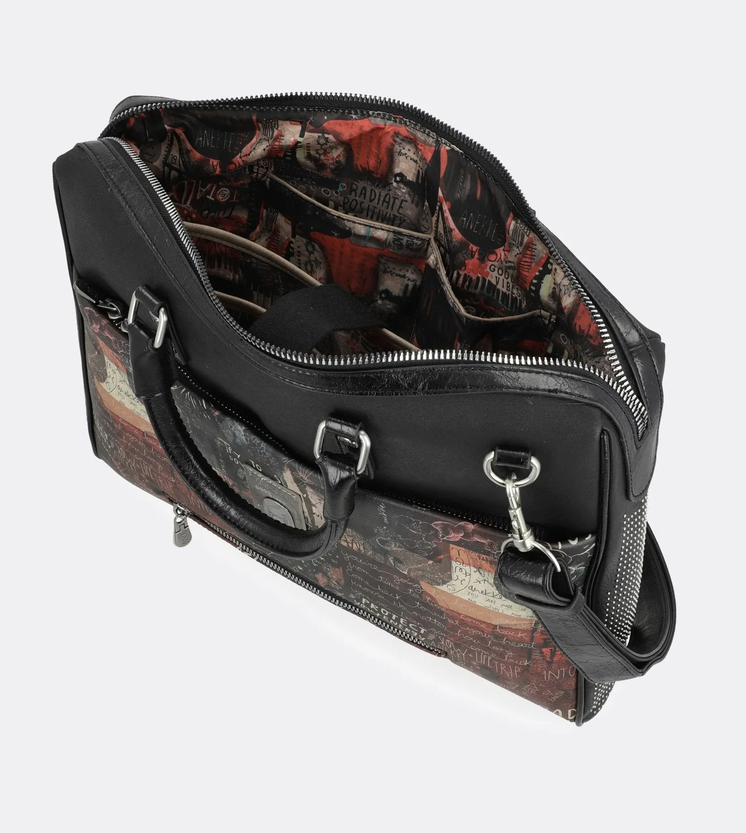 Pretty spirit document case with handles