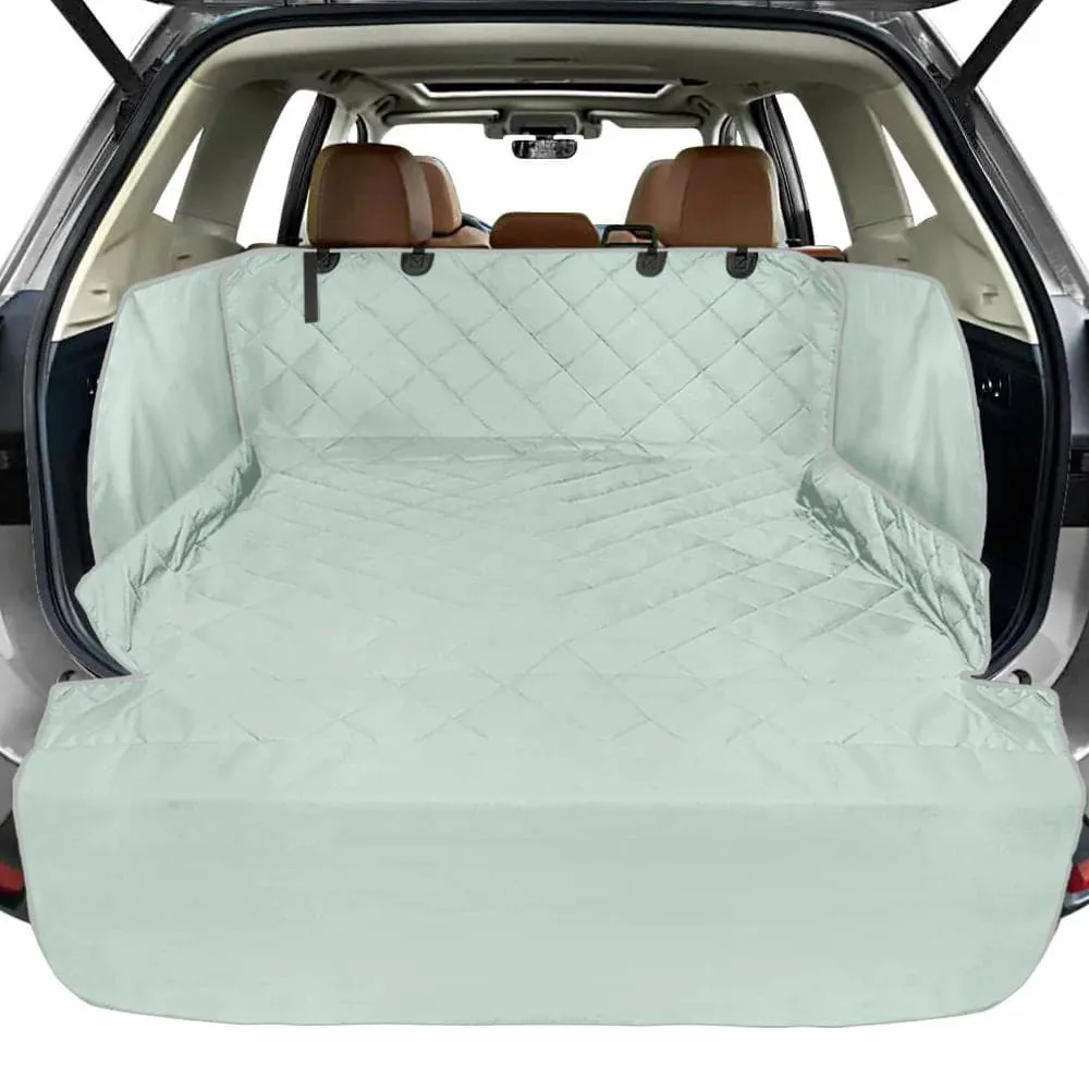 [PS07] SUV Cargo Liner for Dogs with Extra Side Flap and Bumper Flap - 55" x 91"