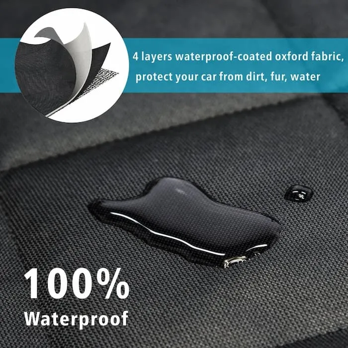 [PS07] SUV Cargo Liner for Dogs with Extra Side Flap and Bumper Flap - 55" x 91"