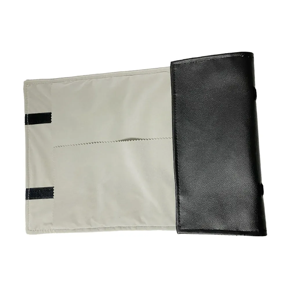 PU Leather Necklace Jewelry Travel Roll Wrap Rolls Wraps Organizer Storage Jewelry Display