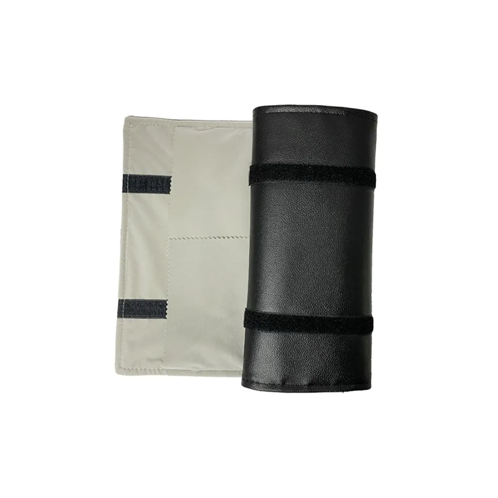 PU Leather Necklace Jewelry Travel Roll Wrap Rolls Wraps Organizer Storage Jewelry Display