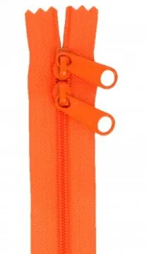 Pumpkin 30" Double Pull Zipper