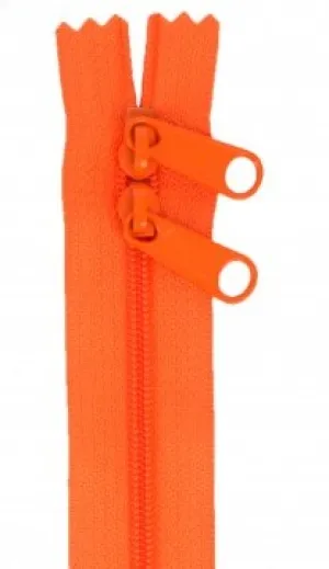 Pumpkin 30" Double Pull Zipper