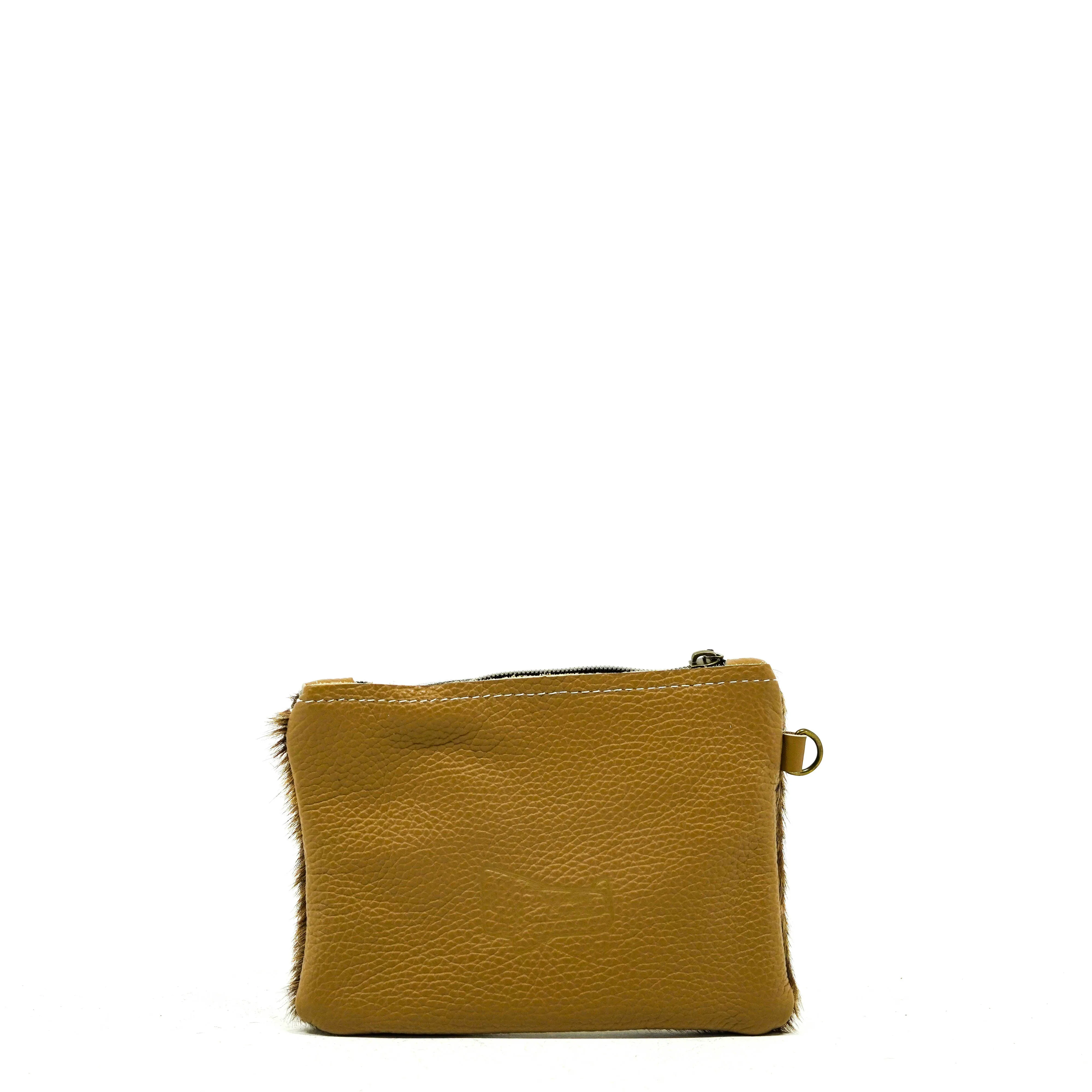 Purse Organizer - Brindle w/ Ivory Croc