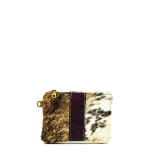 Purse Organizer - Dapple w/ Amethyst Croc