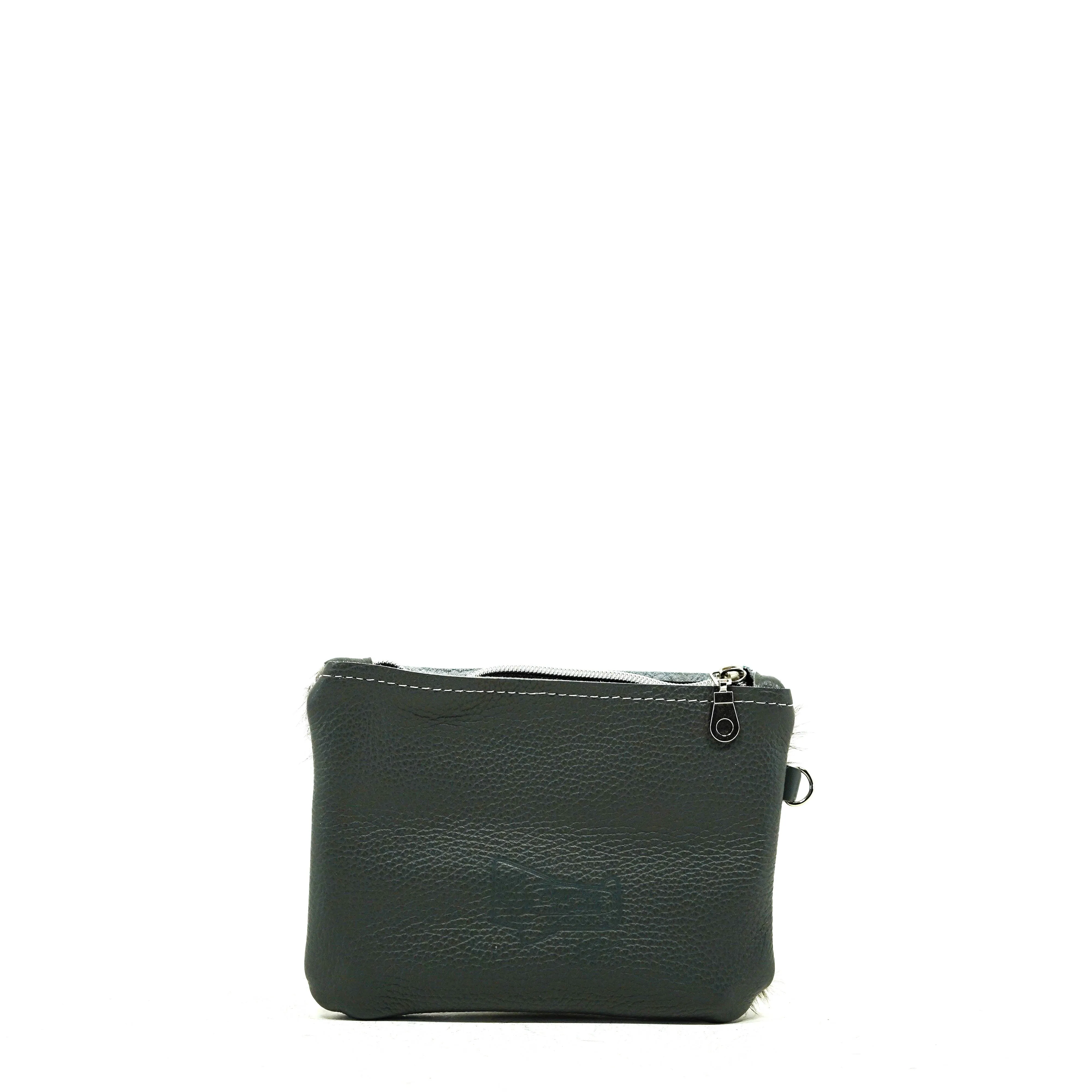 Purse Organizer - Grey Brindle w/ Midnight Caracole