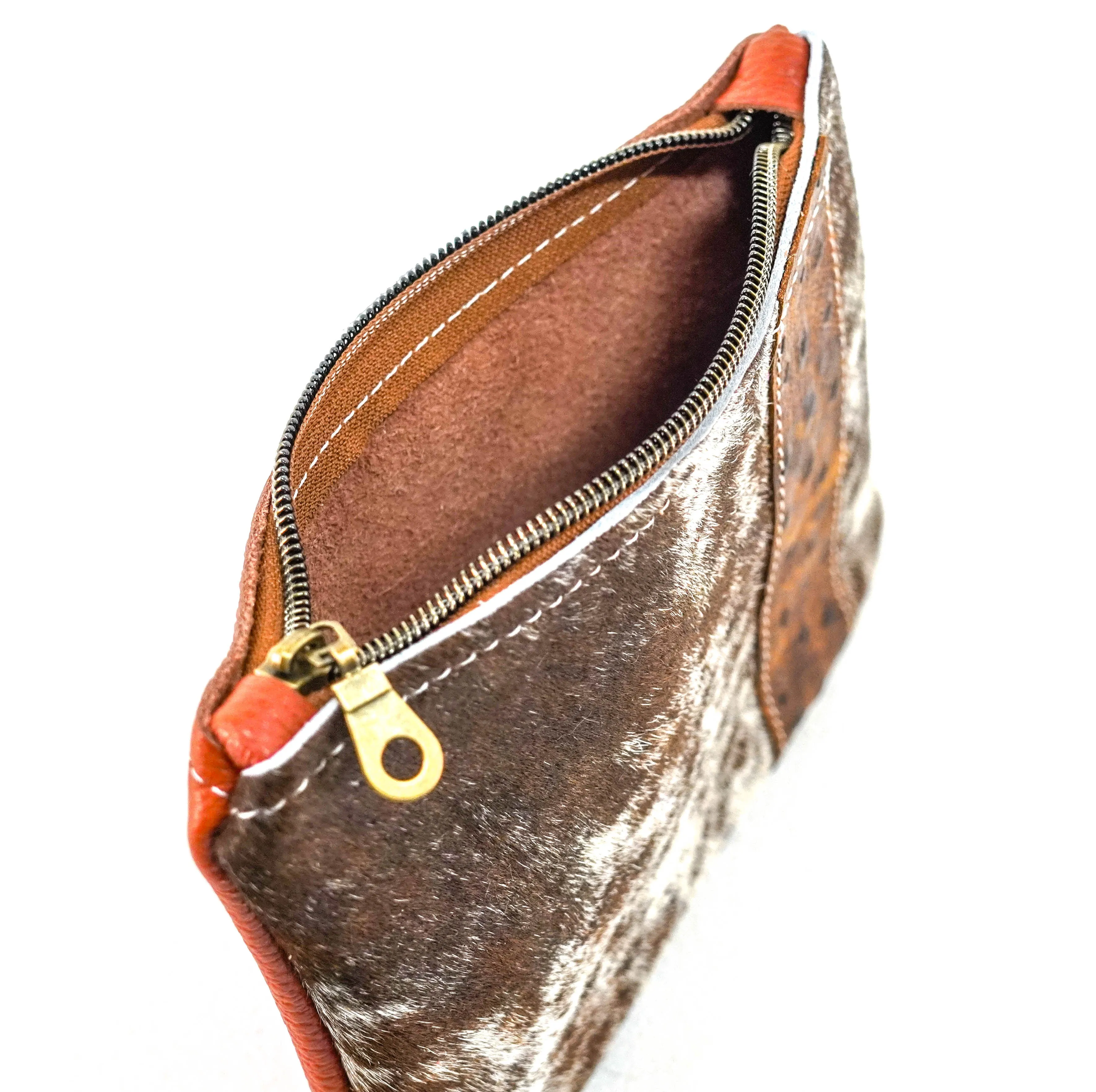 Purse Organizer - Longhorn w/ Ostrich