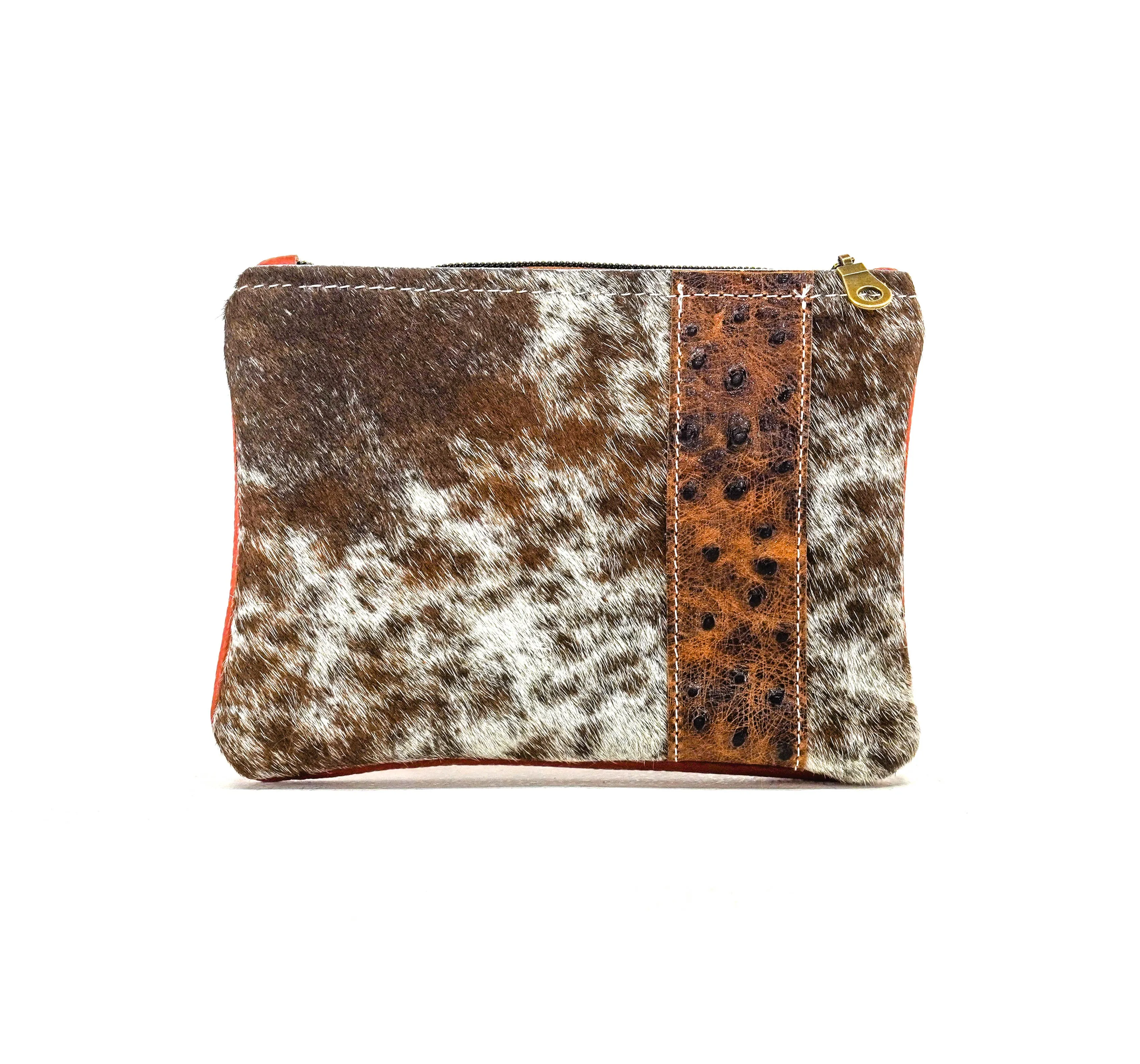 Purse Organizer - Longhorn w/ Ostrich