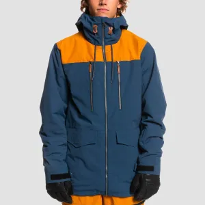 Quiksilver Fairbanks 10K Snow Jacket Insignia Blue