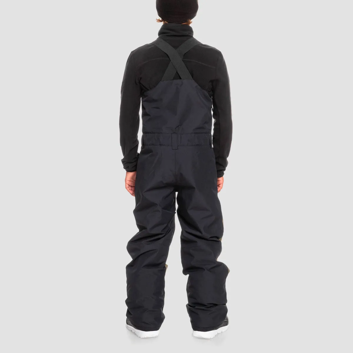 Quiksilver Mash Up Snow Bib Pants True Black - Kids