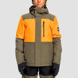 Quiksilver Mission Block Snow Jacket Grape Leaf - Kids