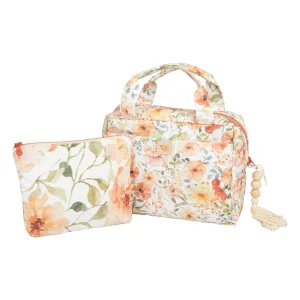 "Flower Power" Makeup bag set