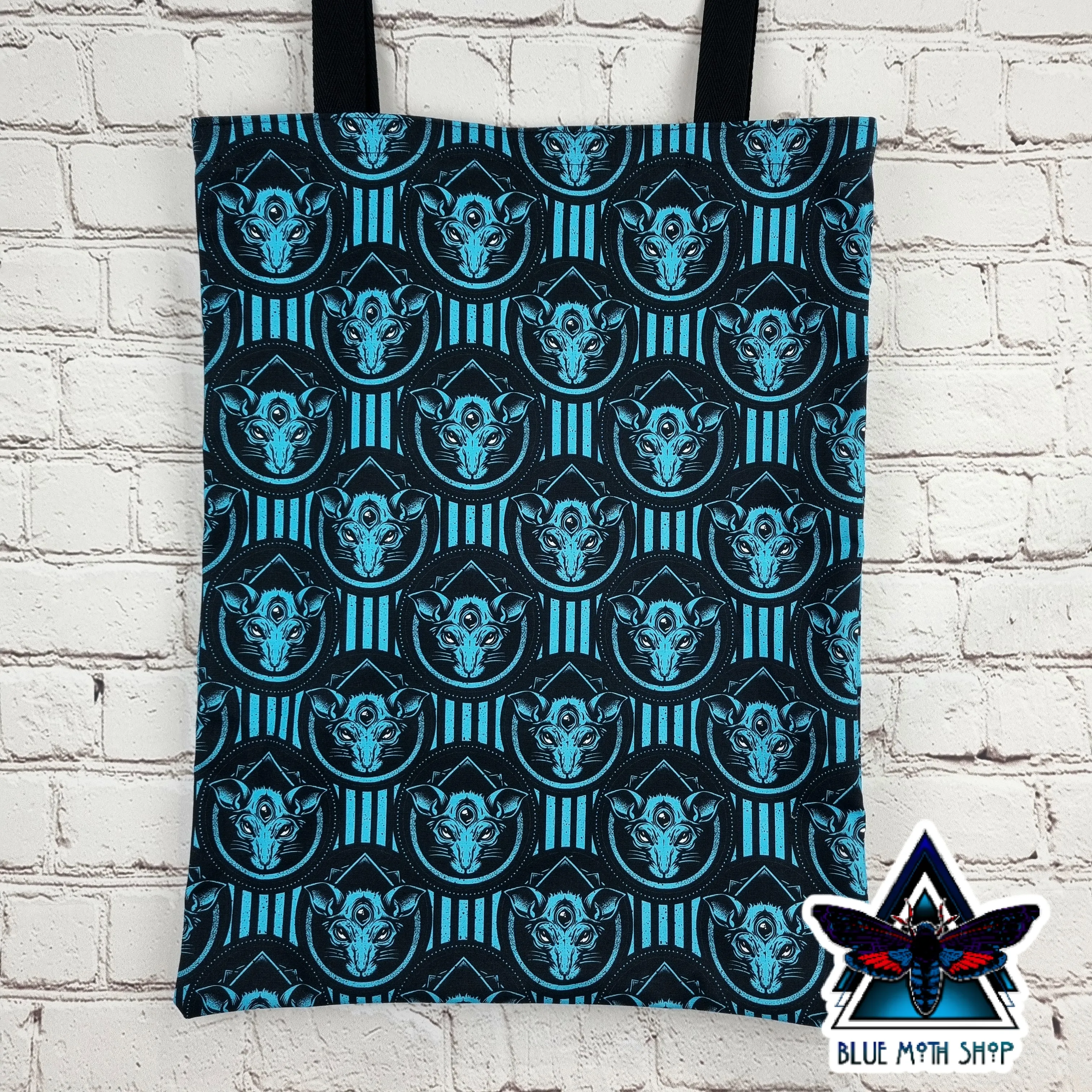 Rat Pet 100% Cotton Canvas Tote Bag