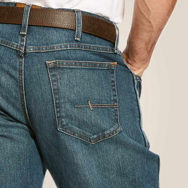 Rebar M4 Men's Relaxed DuraStretch Basic Boot Cut Jean | 10016221