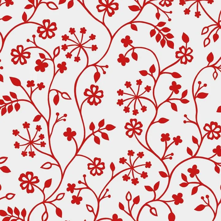 Red Tord Transparent Window Vinyl (450mm, Static)