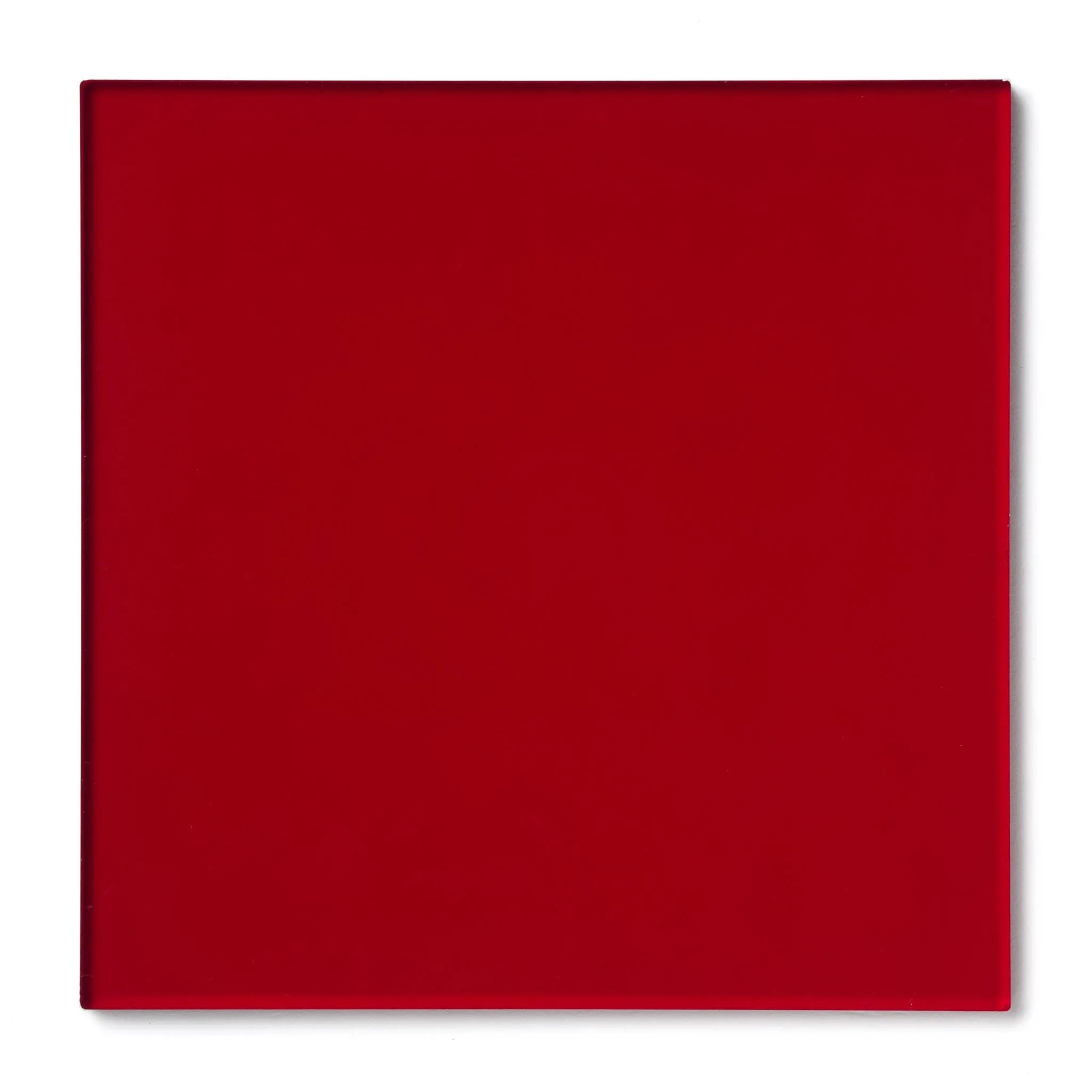 Red Transparent Acrylic Sheet