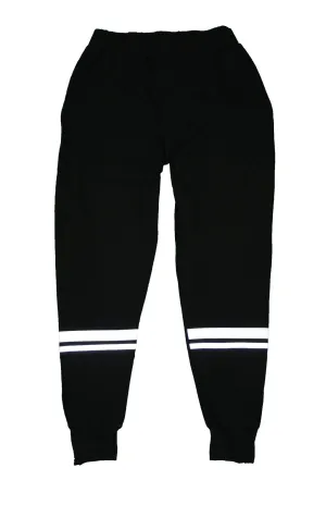 Reflective Zippered Men's Sweatsuit Joggers