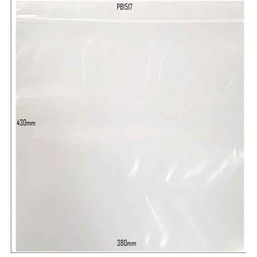 Resealable Bags - 380x430mm - Pack of 40