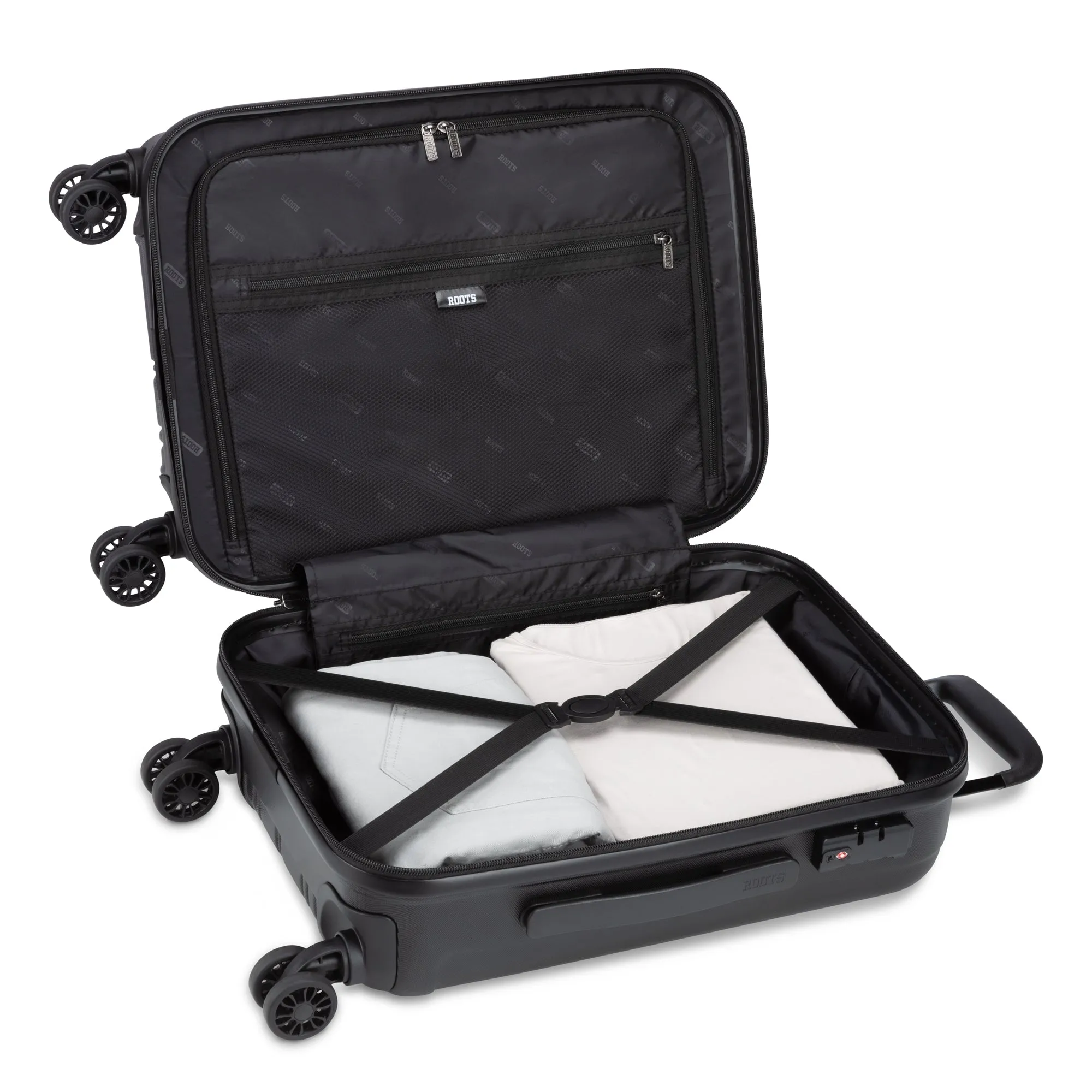 Roots Identity 19" Hardside Spinner Carry-on - ONLINE ONLY