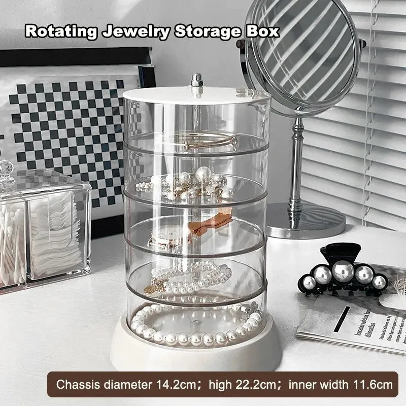 Rotatable Jewelry Organizer for Hair