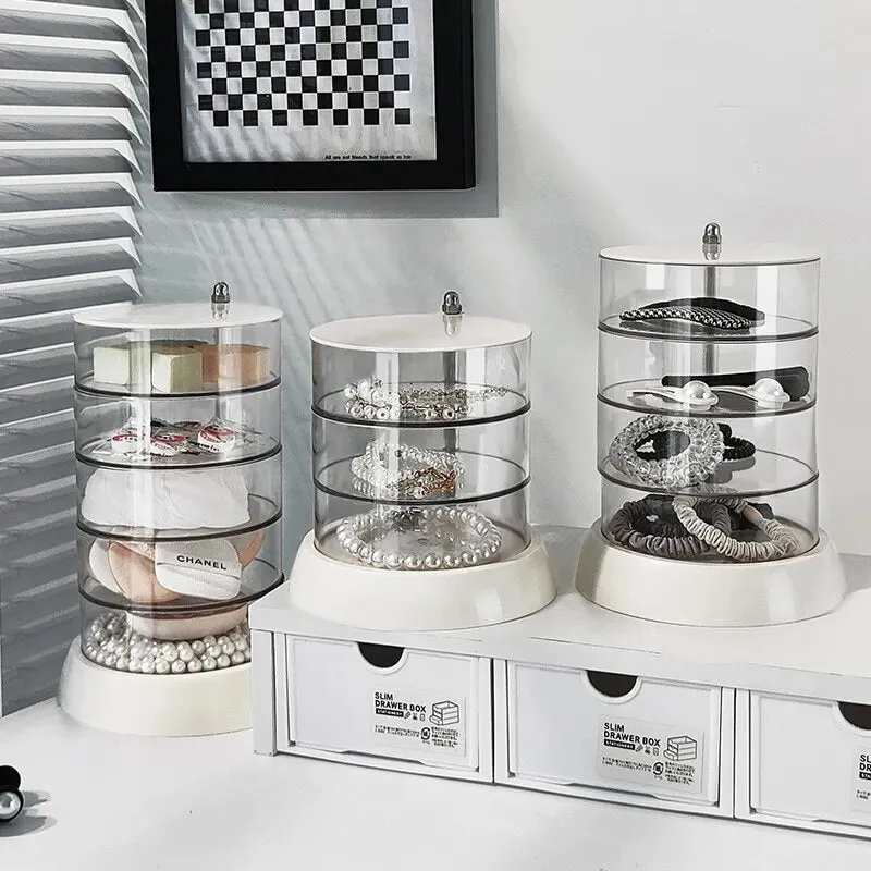 Rotatable Jewelry Organizer for Hair