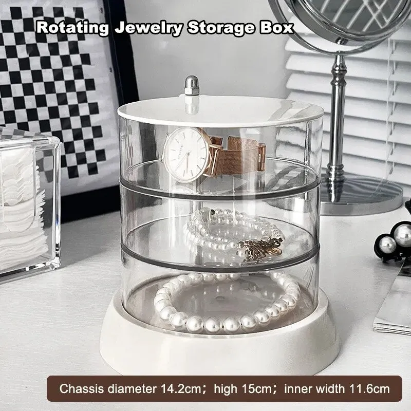 Rotatable Jewelry Organizer for Hair