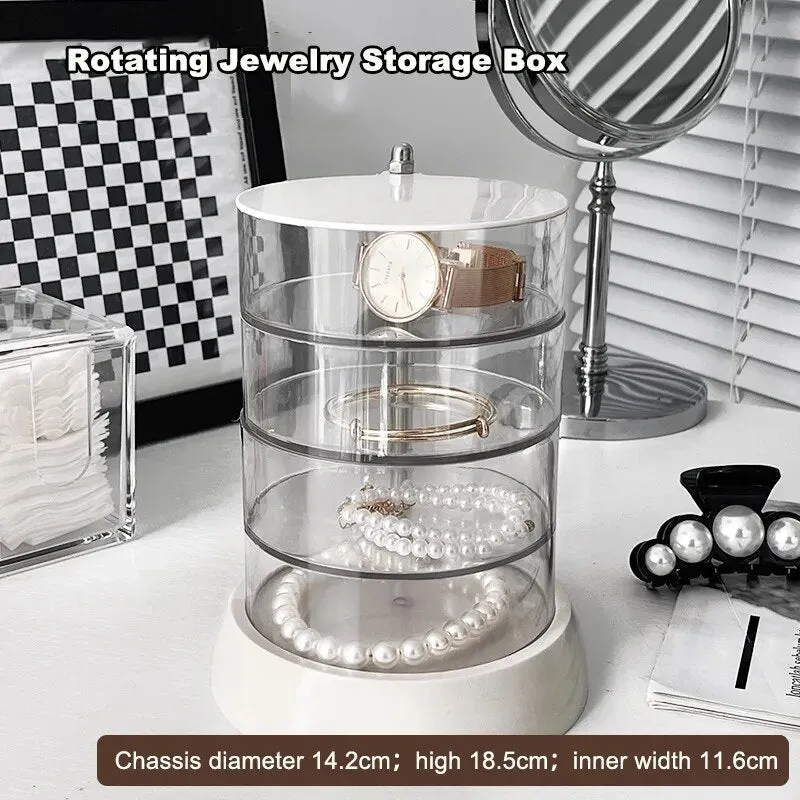 Rotatable Jewelry Organizer for Hair