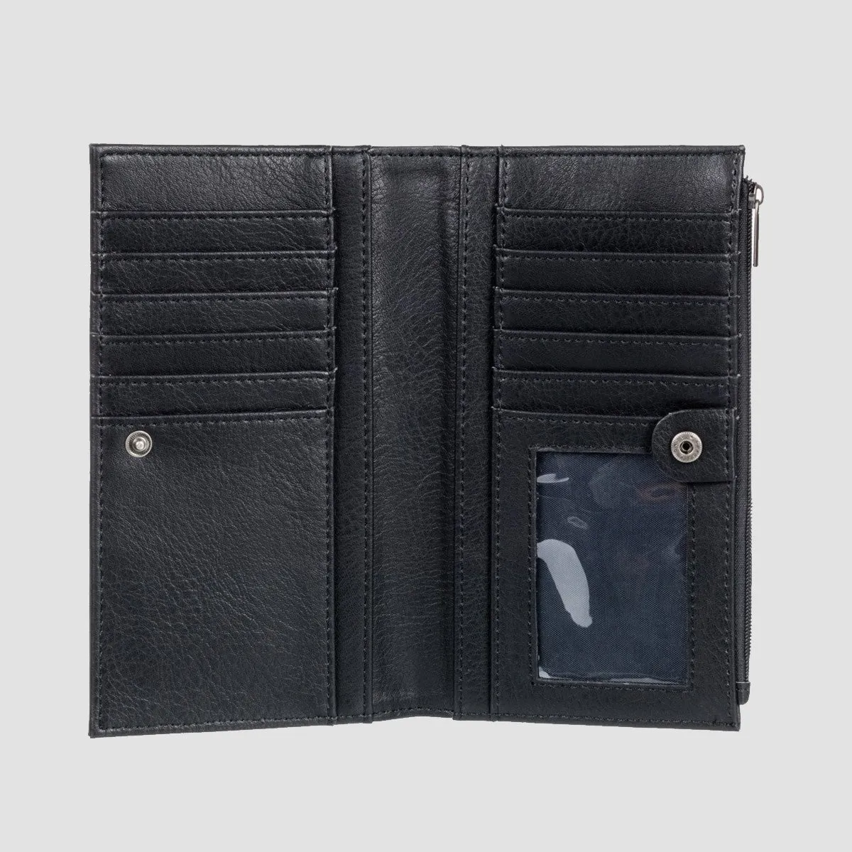 Roxy Shot Of Love Wallet Anthracite - Womens