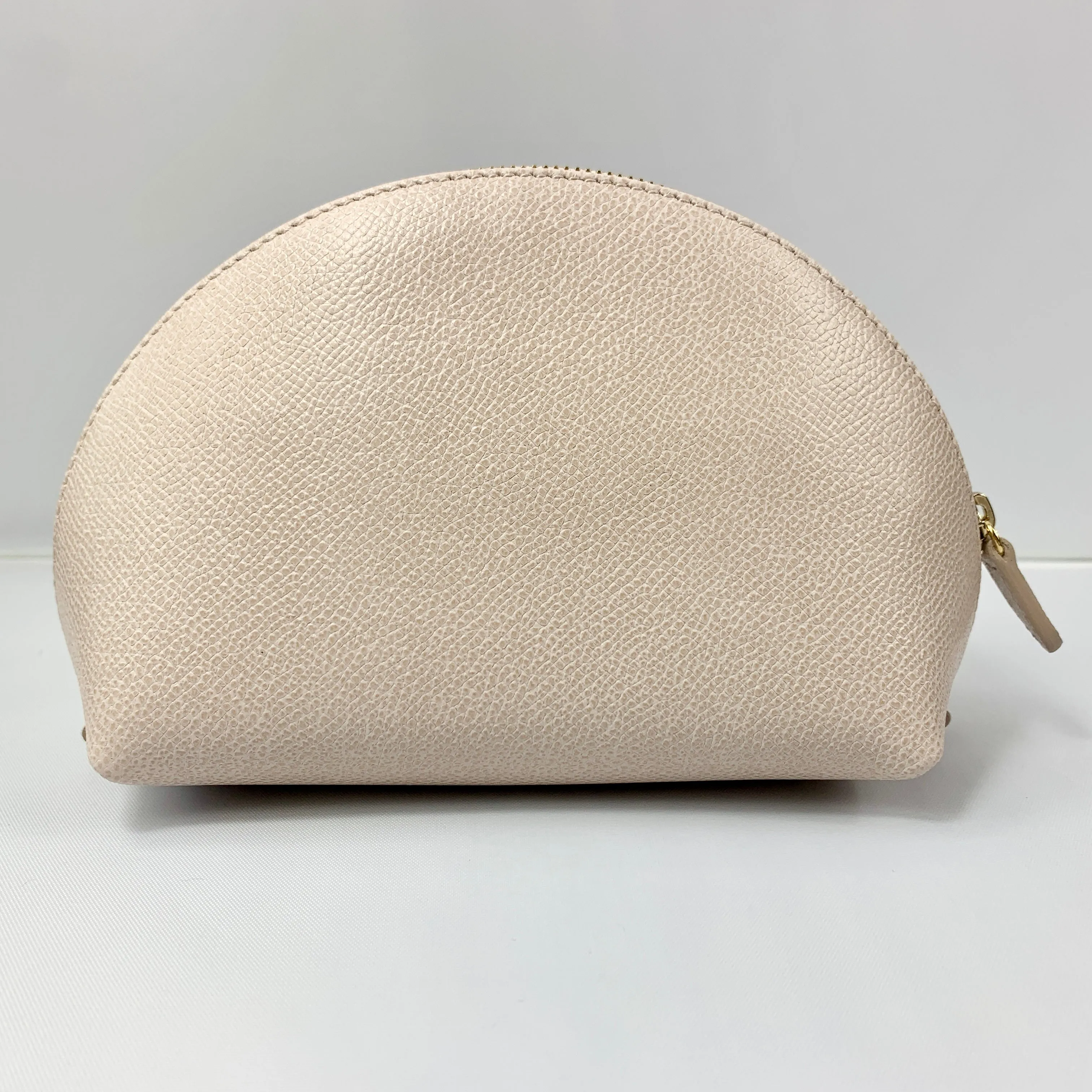 Salvatore Ferragamo Cosmetic Zip Pouch in Jasmine