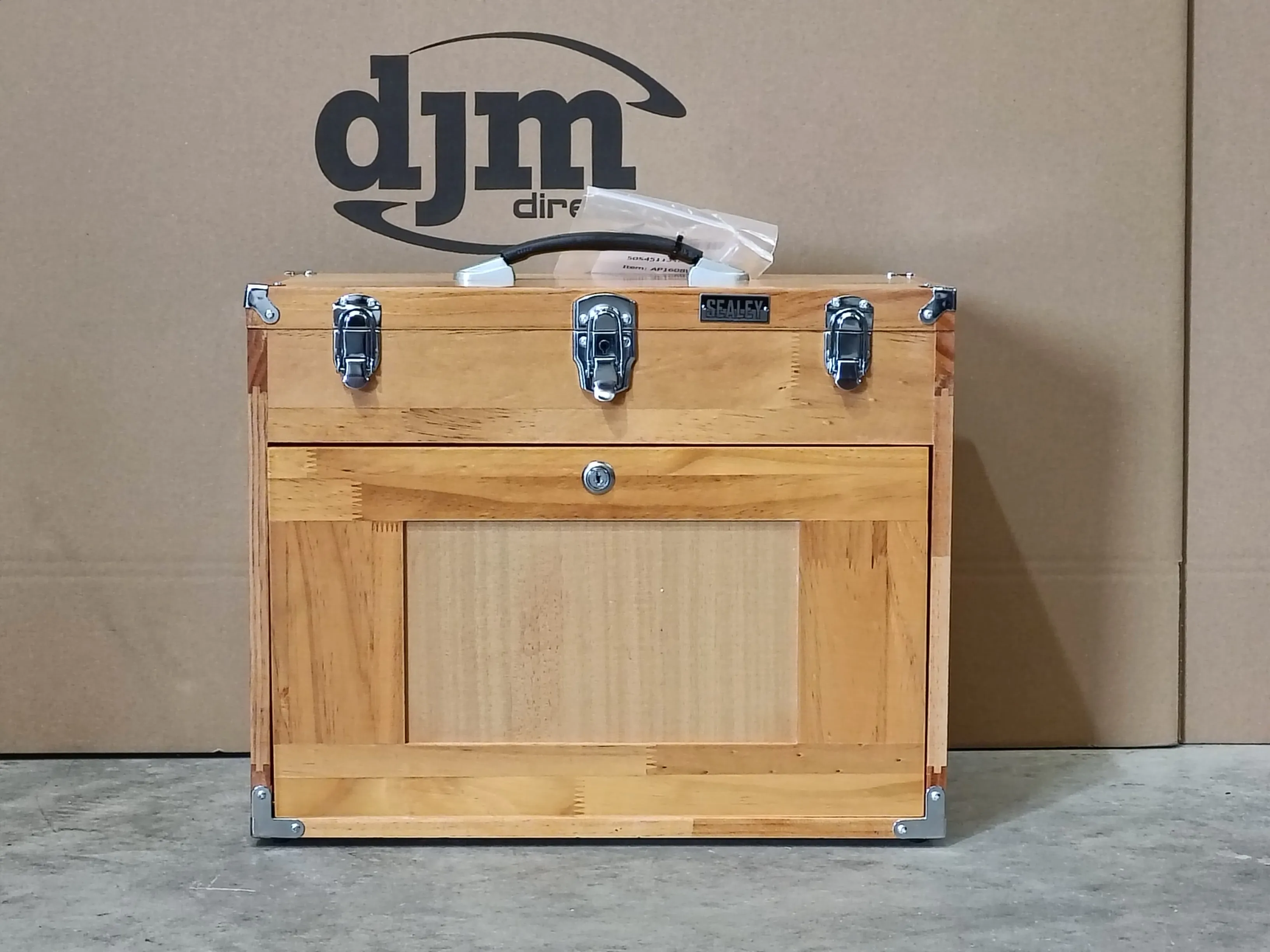 Sealey 8 Drawer Machinist Toolbox - Walnut - D