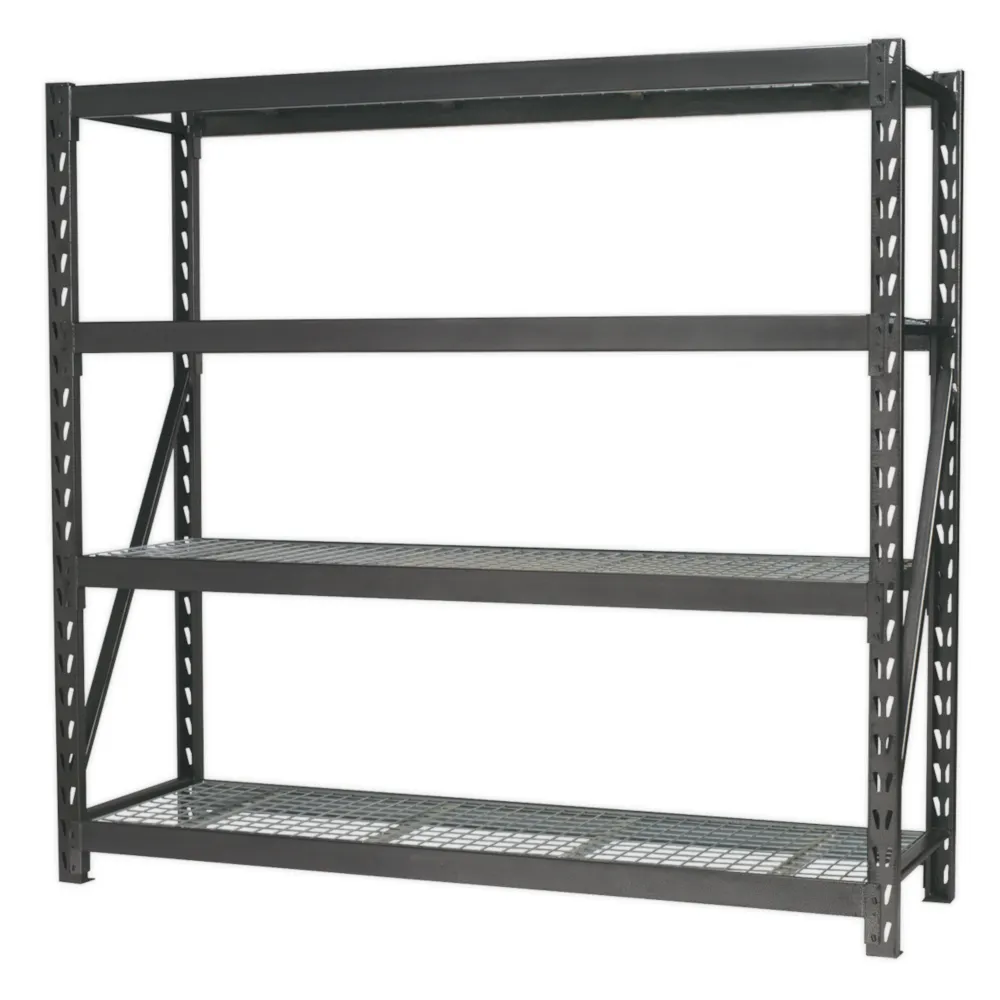 Sealey Heavy-Duty Racking Unit with 4 Mesh Shelves 640kg - B