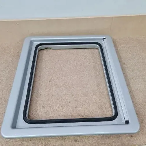 Seitz S4 Window Outer Frame Silver 500 x 450mm